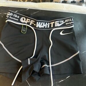 Off-White x Nike Black Biker Shorts